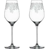 Spiegelau Arabesque wittewijnglas 50 cl 2-pack Transparant