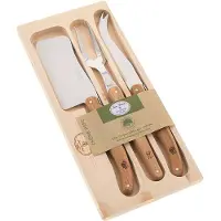 Jean Dubost 97146 coffret bois naturel 3 pièces fromage