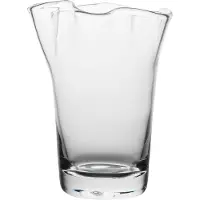 Sagaform Viva vaas klein 14,5 cm Transparant