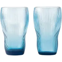 Pols Potten Longdrink Pum Blue (Set van 2)