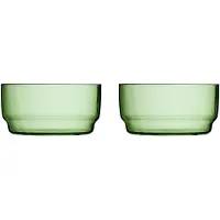 Lyngby Kom Torino Green 12 cm (Set van 2)