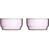 Lyngby Kom Torino Pink 12 cm (Set van 2)