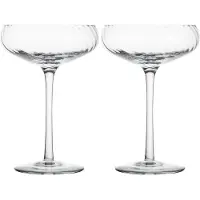 By On Opacity champagnecoupe 30 cl 2-pack Helder