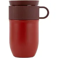 Sagaform Ted reisbeker thermosbeker 28 cm Wijnrood