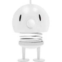 Hoptimist Speaker Soft Bumble L Soft White 23 cm