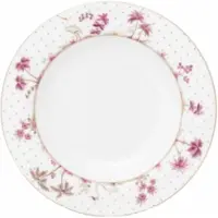 Pip studio Diep Bord Jolie Dots Gold Pink 21,5cm (Set van 6)