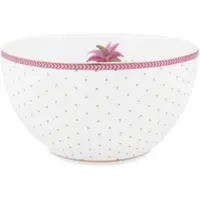 Pip studio Kom Jolie Dots Gold Pink 15cm (Set van 6)