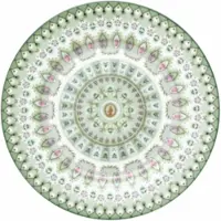 Pip studio Gebaksbord Lily & Lotus Moon Delight Light Green 17 cm (Set van 6)
