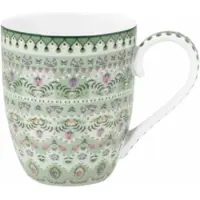 Pip studio Mok Lily & Lotus Moon Delight Light Green 450 ml (Set van 6)