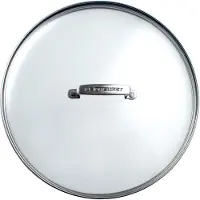 Le Creuset Les Forgées Aluminium glazen deksel, 24cm