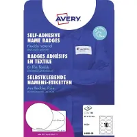 Avery-Zweckform J4882-20 Naamplaatje Kennzeichnungsetiketten (b x h) 85 mm x 50 mm 200 stuk(s)