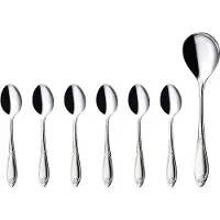Hardanger Bestikk Nina dessertset 7-delig Roestvrij staal