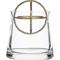 Born In Sweden Sphere Vase Small - Vazen Roestvrijstaal Gold - 7340181