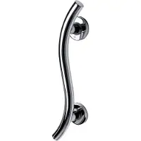 Wiesbaden Badgreep Met Antislip Ridder Ken 50 cm Chroom