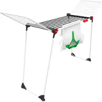 Vileda Soft Care Droogrek - Tafel Droogrek - 21 m drooglengte - Hoge vleugels - XXL waslijnen