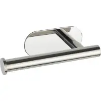Wenko Orea turbo-loc toiletrolhouder RVS glans