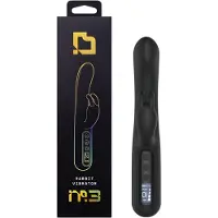 BLAQ - Digitale Rabbit Vibrator - Zwart
