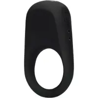 Shots Vibrating Cock Ring - Zwart