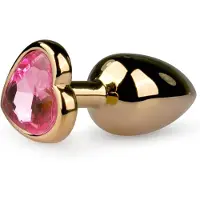 EasyToys Anaalitappi Heart Kullanvärinen Pieni