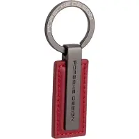 Porsche Design Sleutelhanger 'Keyring' donkergrijs / donkerrood