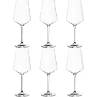 Leonardo Set van 6 Puccini Witte wijnglazen