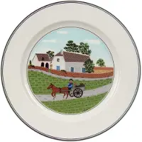 Villeroy & Boch Design Naif Salladstallrik Farmer 21 Cm - Kleine borden Porselein White - 1023372642