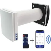 Blauberg VENTO Expert A50-1 WTW unit (WarmteTerugWinning) - WIFI - drie standen - 50 m3/h