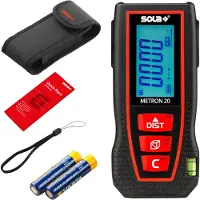 Sola METRON 20 Laser Afstandsmeter - Rood - 20m