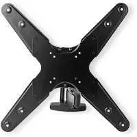 Nedis Verticale TV Muurbeugel - 55 t/m 23 Inch - Max 30 Kg - Zwart