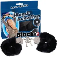You2Toys – Klassieke Pluche Liefdes Handboeien voor Spannende Rollenspelen – Zwart