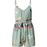 About You Jumpsuit 'Paola' navy / groen / oranje / offwhite