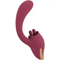 Javida - Vibrator met innovatieve tongstimulator 1 St