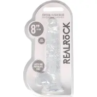 Real Rock - realistische dildo - transparant - 19cm