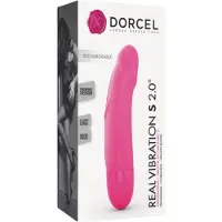 Dorcel - Real Vibration S 2.0 - Oplaadbare Realistische Mini Vibrator - Roze