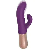 Love to love Sassy Bunny - oplaadbare, stuwende vibrator (paars)