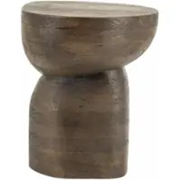 By-Boo Bijzettafel Side table Cobble - Brown