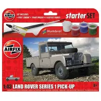 Airfix Modelbouwpakket Auto - 55012 Land Rover Series 1 Pick-Up - Starter Set Plastic - 1:43 - Modelbouw