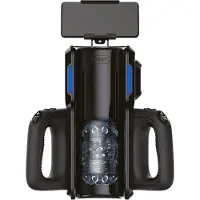 Leten SM 500 - automatische masturbator met telefoonhouder - zwart