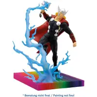 BULLYLAND 11333 – Speelfiguur en verzamelfiguur Thor uit Avengers, ca. 8,5 cm – levensecht en detailrijk vormgegeven – ideaal als taartfiguur en klein cadeautje voor kinderen vanaf 3 jaar.