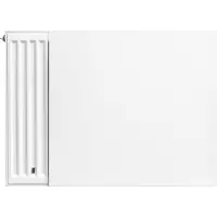 Boss & Wessing Radiator Voorplaat BWS Wesley 50x50 cm Vlakke Afwerking Wit