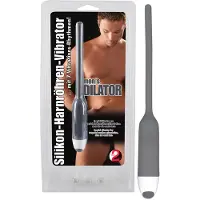 You2Toys - dilator - siliconen vibrator dilator - grijs 6mm