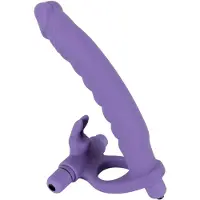 You2Toys - Anale vibrator 3-in-1 - trilfunctie - siliconen lila