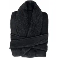 Abyss & Habidecor Badjas Comfy Black-M