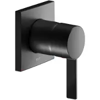 Keuco IXMO - 1-hendel mengkraan met slangaansluiting inbouw, mat zwart 59551379502