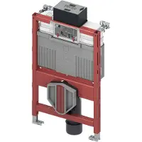 Tece TECEprofil Inbouwreservoir 82cm Hoog Front- Of Planchetbediening - Staal - Toiletten, Inbouwreservoirs - 4027255089358