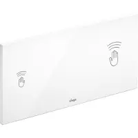 Viega Visign Hygiëne+ bedieningsplaat Visign for Care sentitive 230V wit 653828