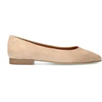 No Stress Beige suède ballerina's | Maat 38