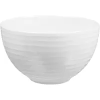 Design House Stockholm Blond schaal klein wit gestreept