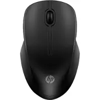 HP 255 - Muis - optisch - 3 knoppen - draadloos - 2,4 GHz, Bluetooth 5.0 - zwart (8R3U1AA)