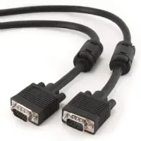 Cablexpert Premium VGA monitor kabel met ferriet kernen - CU koper aders / zwart - 30 meter
